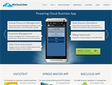 Tablet Screenshot of bizcloud.asia